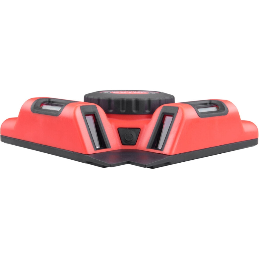 Extol Premium - 90° laserinen kulmamitta sähköisellä imukuppumoduulilla 5V/1000 mAh