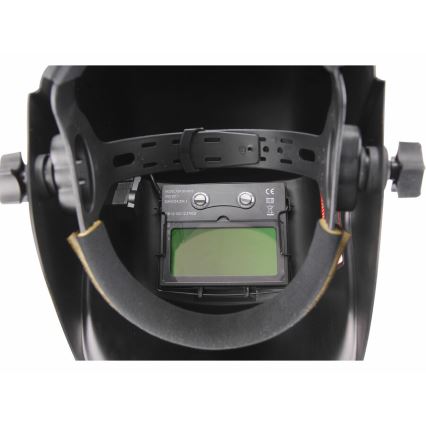 Extol Premium - Automaattisesti tummeneva hitsauskypärä musta