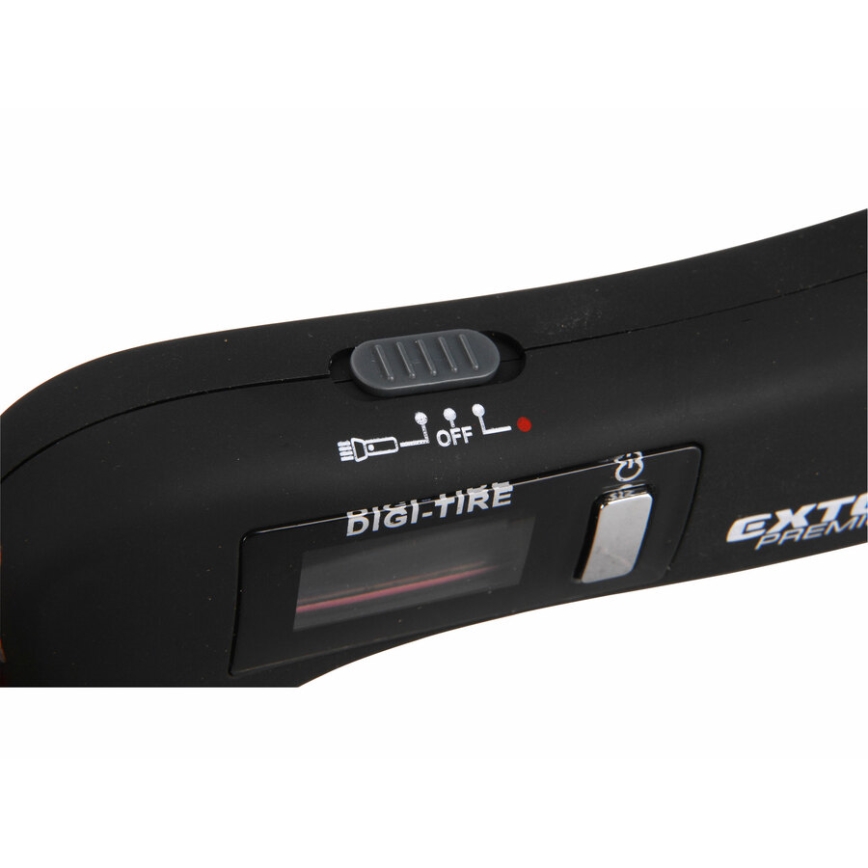 Extol Premium - Digitaalinen rengasmittari LCD-näytöllä ja LED-valolla 5in1 2xAAA