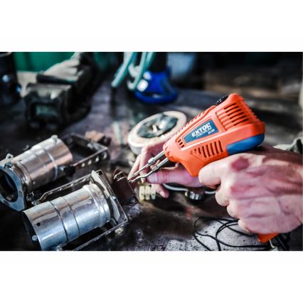 Extol Premium - Juotospistooli lämpötilasäädöllä 200W/230V