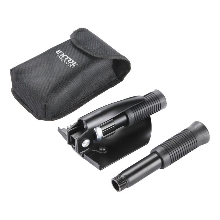 Extol Premium - Kokoontaittuva pieni lapio kuokalla 40 cm