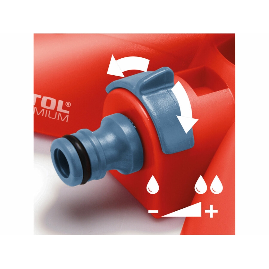 Extol Premium - Kolmivartinen pyöreä kastelulaite