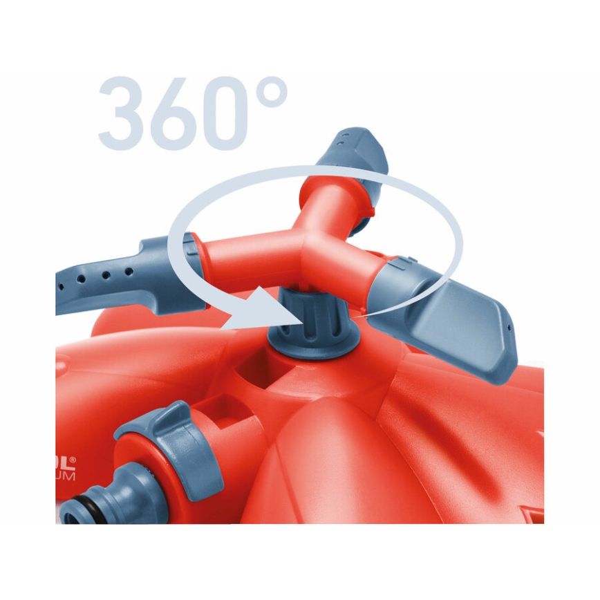 Extol Premium - Kolmivartinen pyöreä kastelulaite