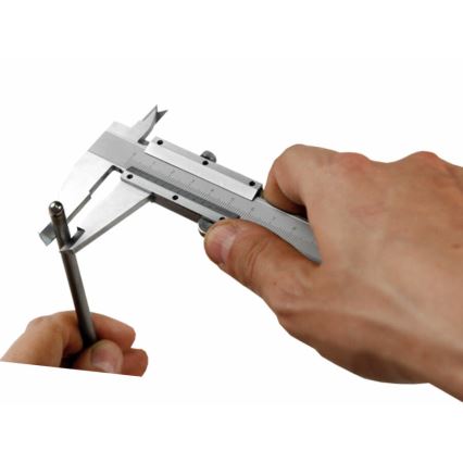 Extol Premium - Liukuva metallimitta 0-150 mm