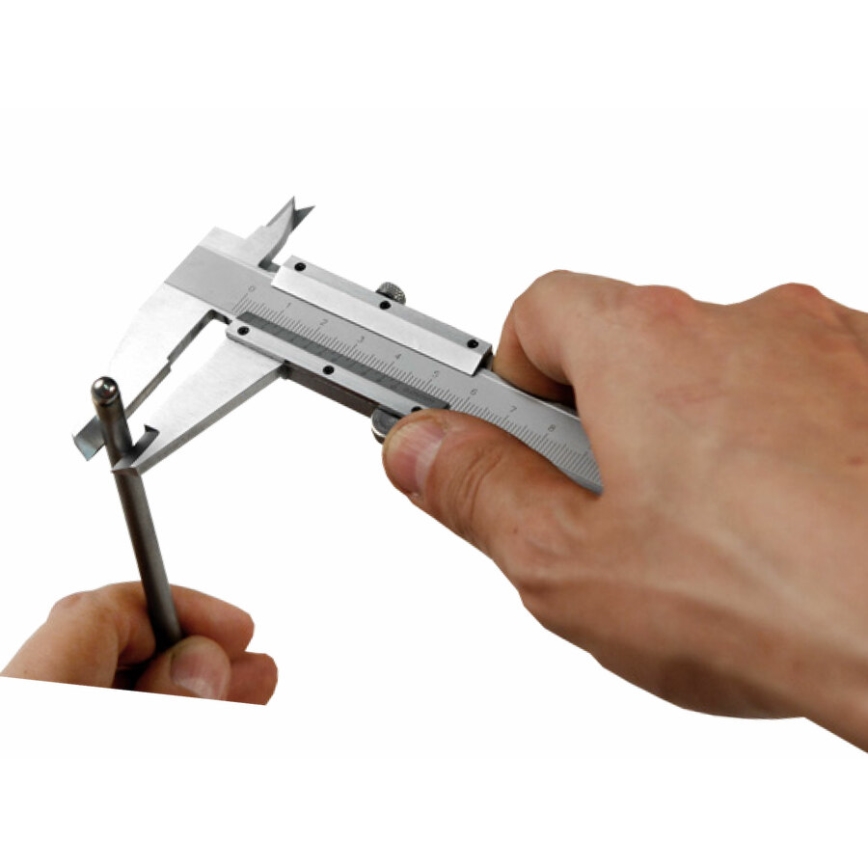 Extol Premium - Liukuva metallimitta 0-150 mm