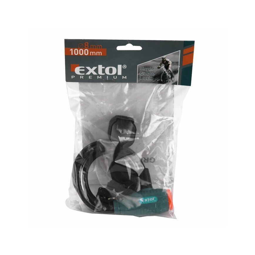 Extol Premium- Pyörän lukko 8x1000 mm