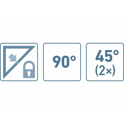 Extol Premium - Rakennus taittokulma 600 mm