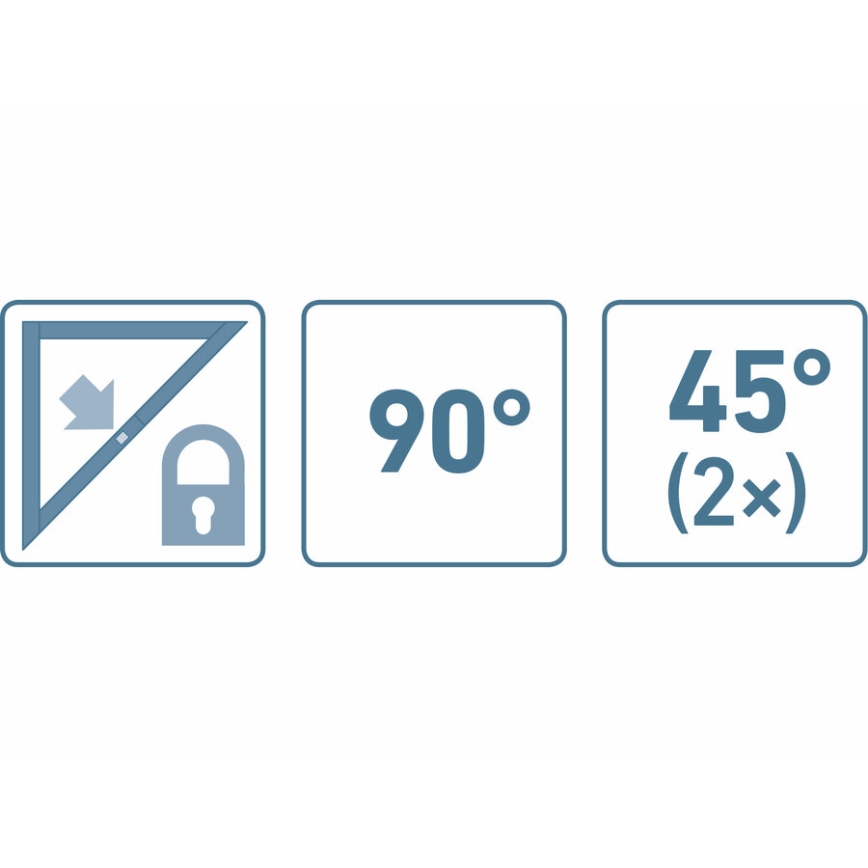 Extol Premium - Rakennus taittokulma 600 mm