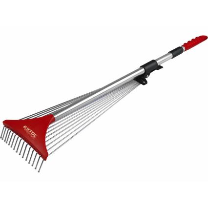 Extol Premium - Säädettävä harava teleskooppikahvalla 80-158 cm