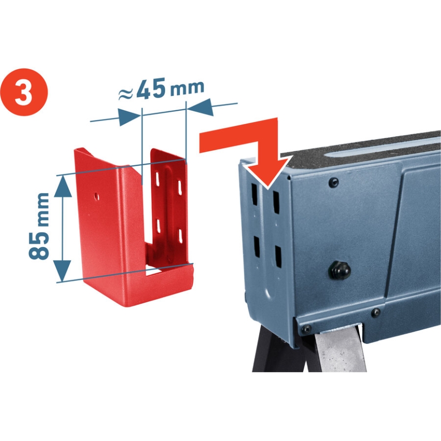 Extol Premium - Taitettava rakennuspukki