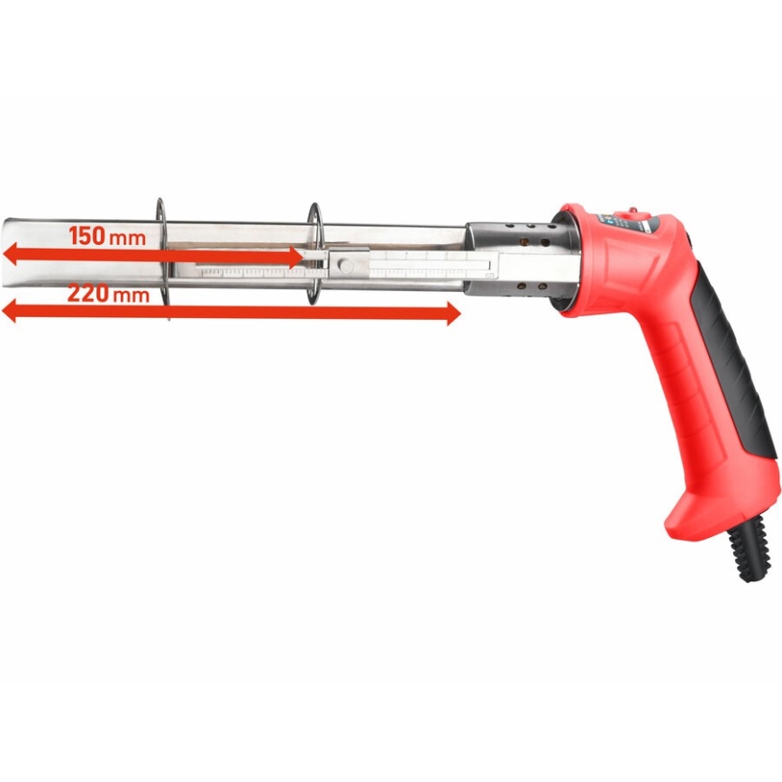 Extol Premium - Vastusleikkausveitsi polystyreenille 220W/230V