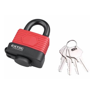 Extol Premium - Vedenpitävä riippulukko 50 mm