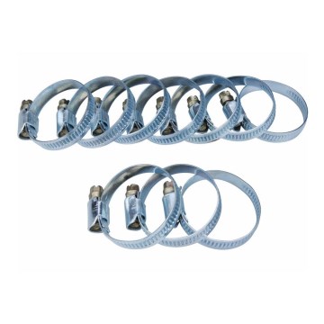 Extol - SET 10x Letkunkiinnike 25-40 mm ruostumatonta terästä