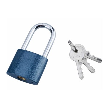 Extol - Valurautainen riippulukko pidennetty 45 mm