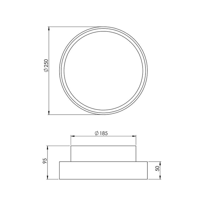 Fabas 3229/61/102 - Työvalo HATTON 1xE27/42W/230V IP65