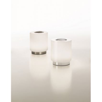 Fabas Luce 3257-30-138 - LED kosketuksella himmennettävä pöytävalaisin SIMI LED/8W/230V hopea