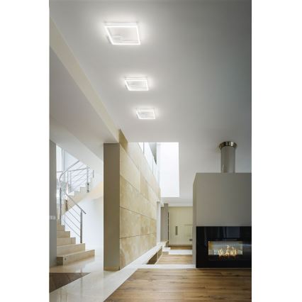 Fabas Luce 3394-23-102 - Himmennettävä LED-kattovalaisin BARD LED/22W/230V 4000K valkoinen