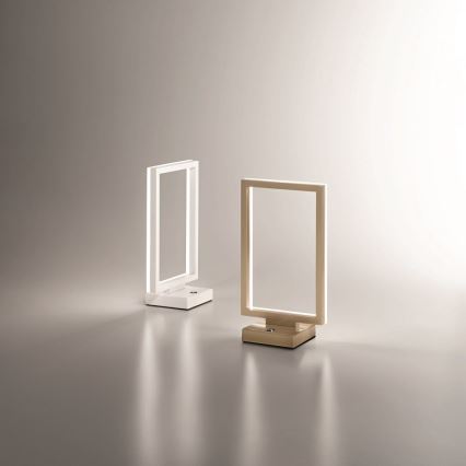 Fabas Luce 3394-30-102 - Himmennettävä LED-pöytävalaisin BARD LED/15W/230V valkoinen