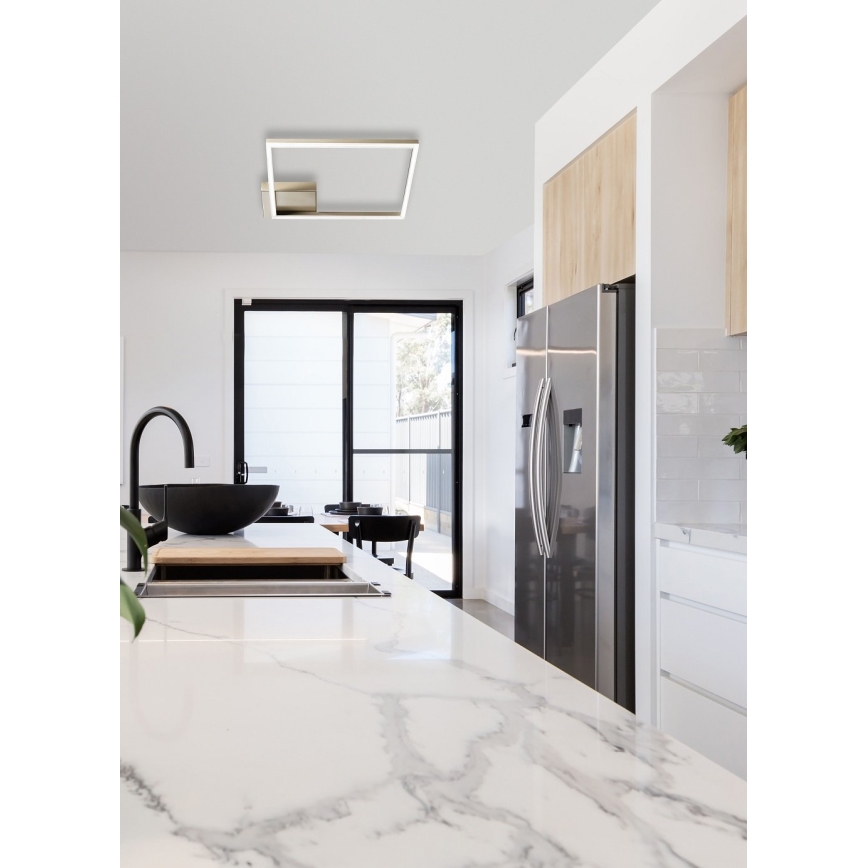 Fabas Luce 3394-61-225 - Himmennettävä LED-kattovalaisin BARD LED/39W/230V 3000K kulta