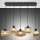 Fabas Luce 3627-48-125 - Kattokruunu johdossa GILLIS 5xE27/40W/230V kulta/musta