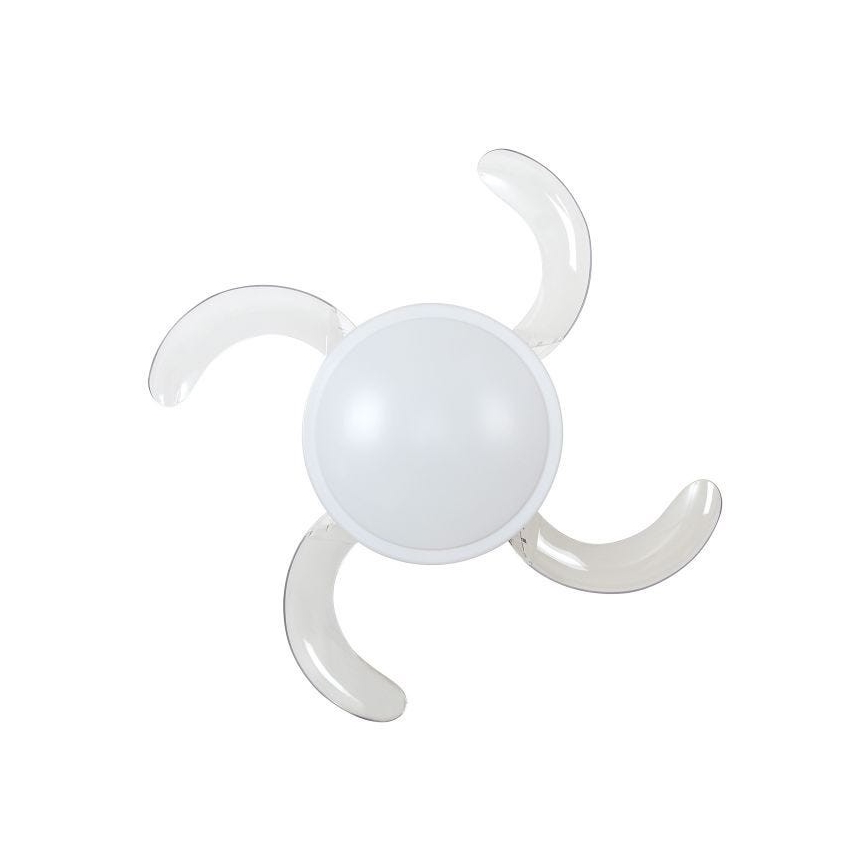 FANAWAY 212982 - Kattotuuletin EVORA 2xE27/20W/230V kiiltävä kromi + kauko-ohjaus