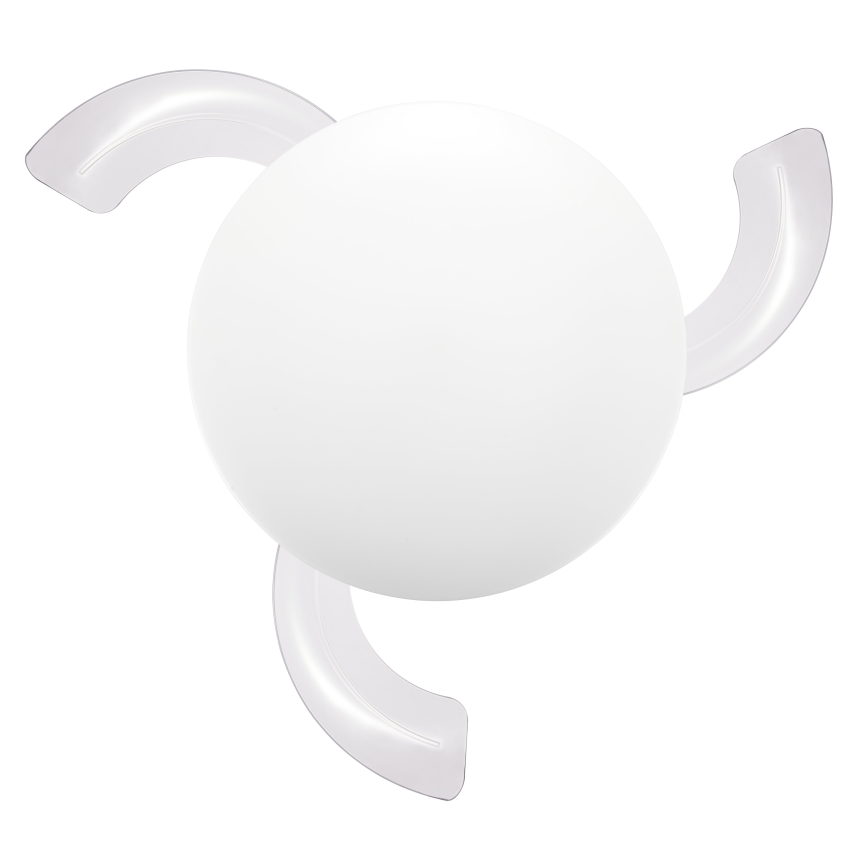 FANAWAY 21612949 - LED himmennettävä kattotuuletin STROLL LED/30W/230V 2700/3500/5000K halkaisija 106 cm valkoinen/kirkas + kaukosäädin