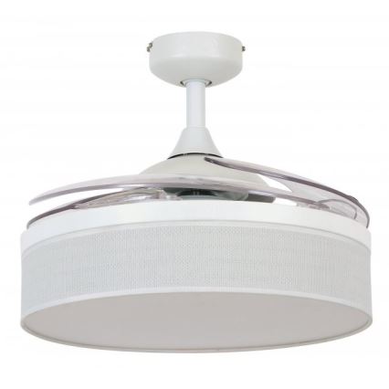 FANAWAY 511030 - LED-kattotuuletin FRASER 3xE27/20W/230V valkoinen + kaukosäädin