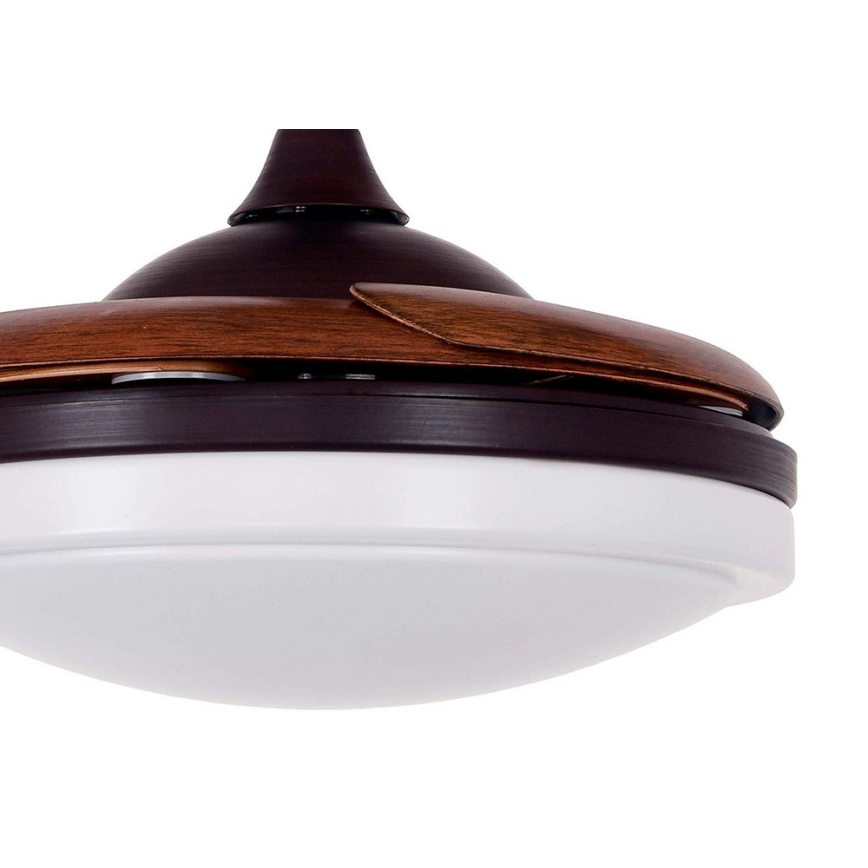 FANAWAY 512120 - Kattotuuletin EVORA 2xE27/15W/230V + kauko-ohjaus