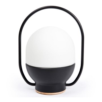 FARO 01016 - LED-säädettävä pöytävalaisin TAKE AWAY LED/1,5W/3,7V 2700K 2600 mAh musta