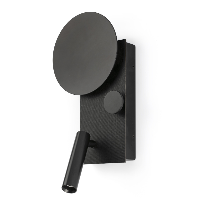 FARO 20058 - Säädettävä LED-seinävalaisin KLEE LED/10W/230V + LED/3W oikea