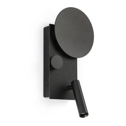 FARO 20059 - LED Himmenntettävä pieni seinä lamppu KLEE LED/10W/230V + LED/3W left