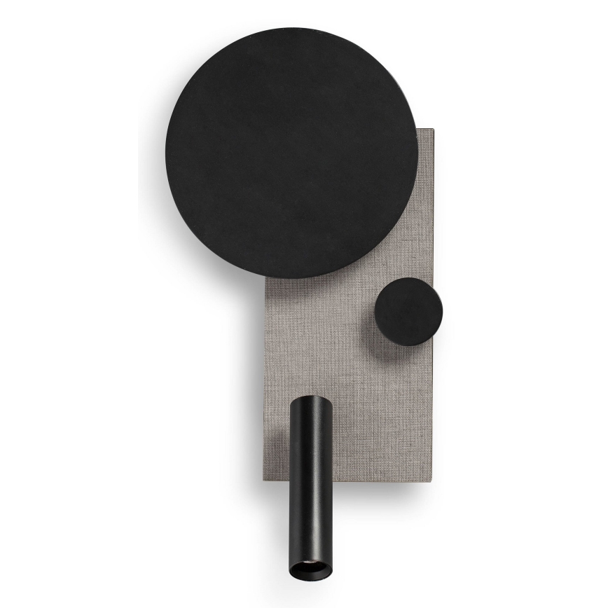 FARO 20065 - LED Himmenntettäv pieni seinä lamppu KLEE LED/10W/230V + LED/3W oikea