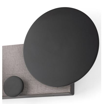 FARO 20065 - LED Himmenntettäv pieni seinä lamppu KLEE LED/10W/230V + LED/3W oikea