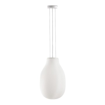 FARO 28300 - Kattokruunu johdossa ISABELLE 1xE27/15W/230V halkaisija 31 cm valkoinen