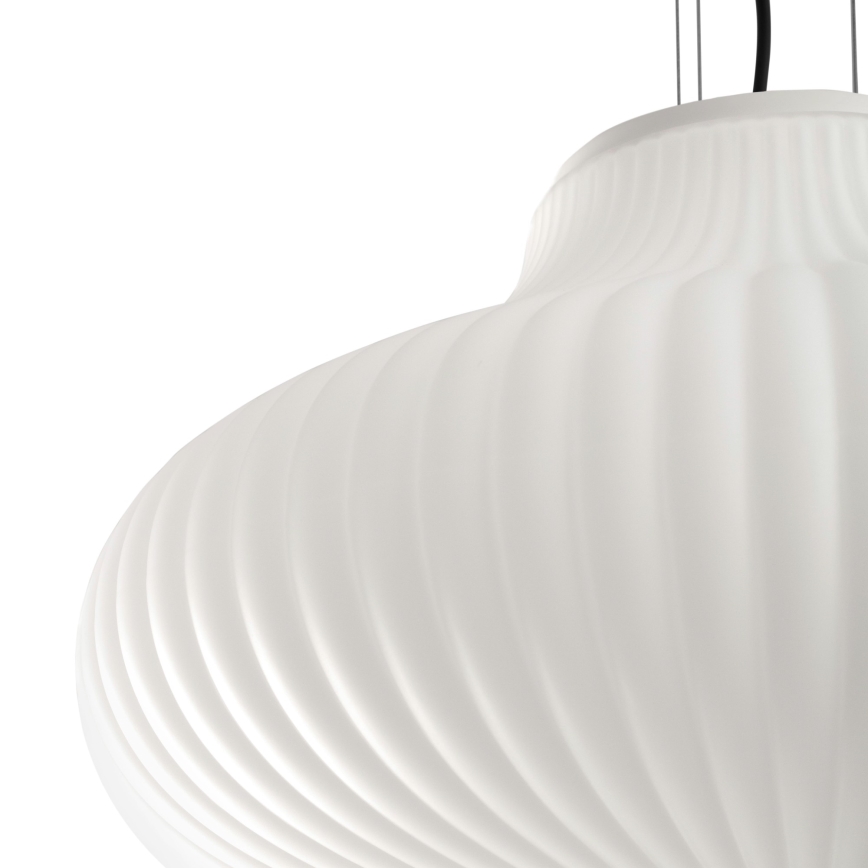 FARO 28301 - Kattokruunu johdossa ISABELLE 1xE27/15W/230V halkaisija 40 cm valkoinen