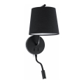 FARO 29330 - LED-seinävalaisin BERNI 1xE27/20W/230V + LED/3W