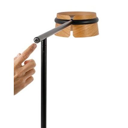 FARO 29569 - Himmennettävä LED-lattiavalaisin LOOP LED / 6W / 230V