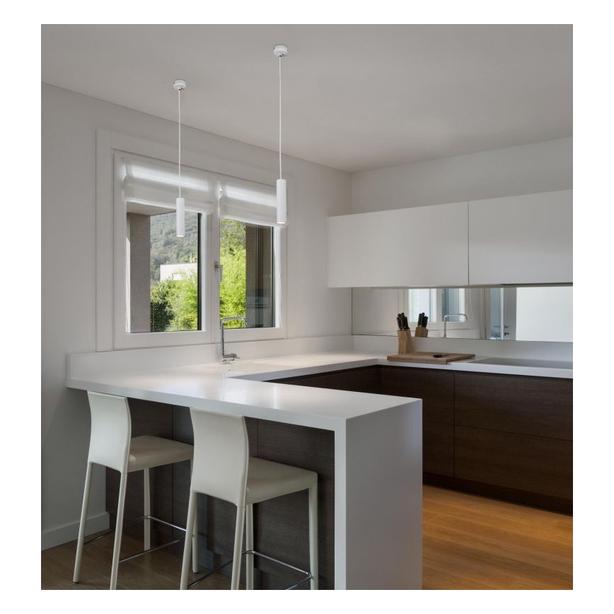 FARO 29894 - LED-kattokruunu narussa ORA LED/4W/230V valkoinen