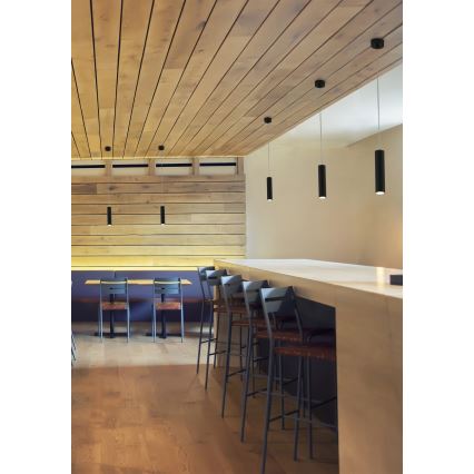 FARO 29895 - LED -kattokruunu narussa ORA LED / 4W / 230V musta