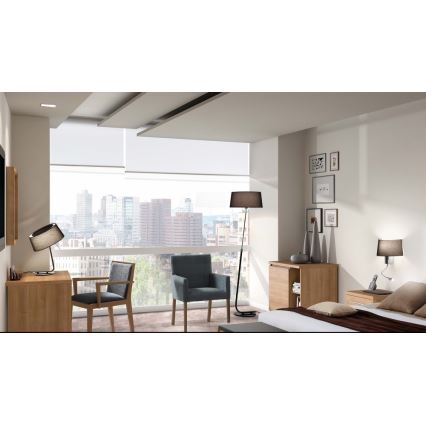 FARO 29946 - LED-seinävalaisin HOTEL 1xE27/15W/230V + LED/1W