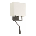 FARO 29983 - LED-seinävalaisin VESPER 1xE14/20W/230V + LED/1W