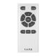 FARO 33397 - LED Kattotuuletin DISC FAN 2xLED/35W/230V valkoinen + kauko-ohjaus