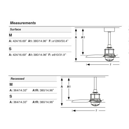 FARO 33428WT1N - himmennettävä LED-kattotuuletin JUST FAN, 16 W/230 V, halkaisija 81 cm, ruskea/messinki, Wi-Fi Tuya + kaukosäädin