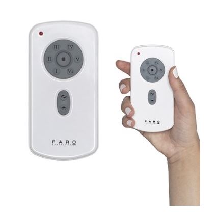 FARO 33461A - Kattotuuletin ANDROS XL valkoinen + kauko-ohjaus