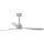 FARO 33762WT - Kattotuuletin AMELIA L harmaa halkaisija 132 cm Wi-Fi Tuya + kauko-ohjaus