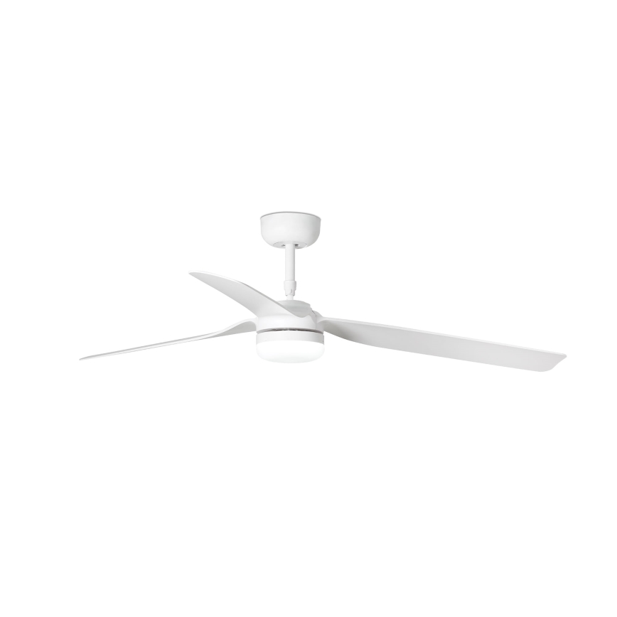 FARO 33814WT-20 - LED-himmennettävä kattotuuletin PUNT M LED/18W/230V 2700/3000/4000K valkoinen halkaisija 132 cm Wi-Fi Tuya + kaukosäädin