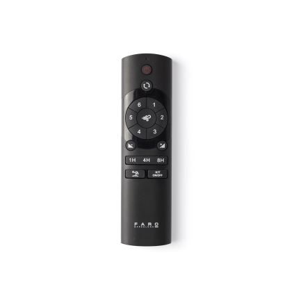 FARO 33814WT-20 - LED-himmennettävä kattotuuletin PUNT M LED/18W/230V 2700/3000/4000K valkoinen halkaisija 132 cm Wi-Fi Tuya + kaukosäädin