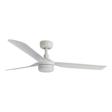 FARO 33814WT1S - himennettävä PUNT M LED-kattotuuletin LED/18W/230V 2700/3000/4000K halkaisija 132 cm valkoinen Wi-Fi Tuya + kaukosäädin