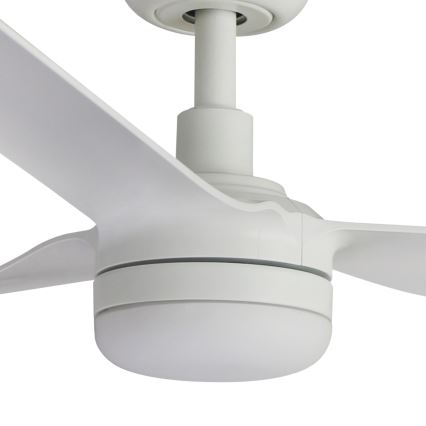 FARO 33814WT1S - himennettävä PUNT M LED-kattotuuletin LED/18W/230V 2700/3000/4000K halkaisija 132 cm valkoinen Wi-Fi Tuya + kaukosäädin