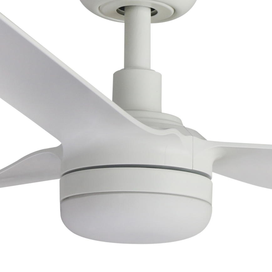 FARO 33814WT1S - himennettävä PUNT M LED-kattotuuletin LED/18W/230V 2700/3000/4000K halkaisija 132 cm valkoinen Wi-Fi Tuya + kaukosäädin